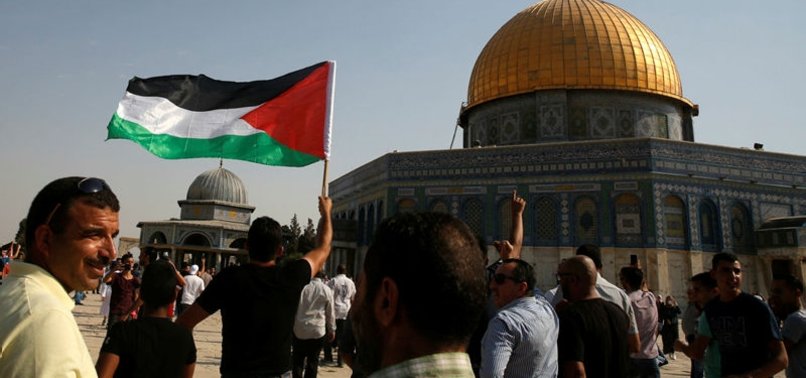AFTER PRAYER, PROTEST, PALESTINIANS SAVOR AQSA VICTORY