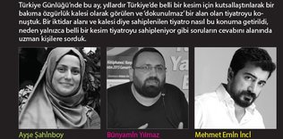 Tiyatro ideolojik kibri kaldırmaz