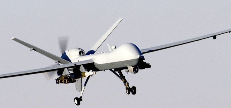 US MILITARY DRONE SHOT DOWN BY HOUTHIS OVER YEMEN