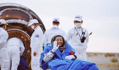 3 Chinese astronauts return from space