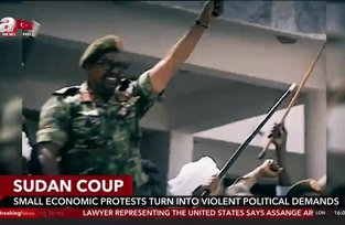 What prompted the protests in Sudan?
