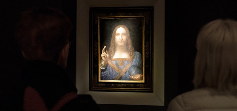 DA VINCIS CHRIST PAINTING SOLD FOR RECORD $450M AT AUCTION