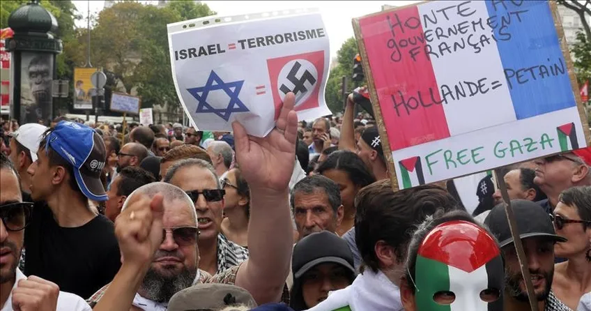 Fransa’da Netanyahu tepkisi