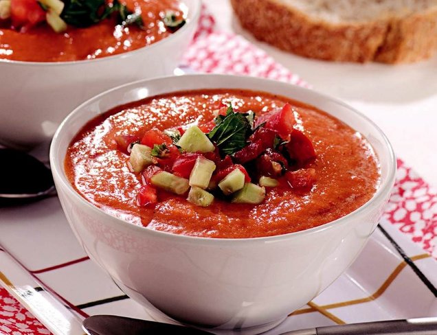 Domatesli Soğuk Çorba