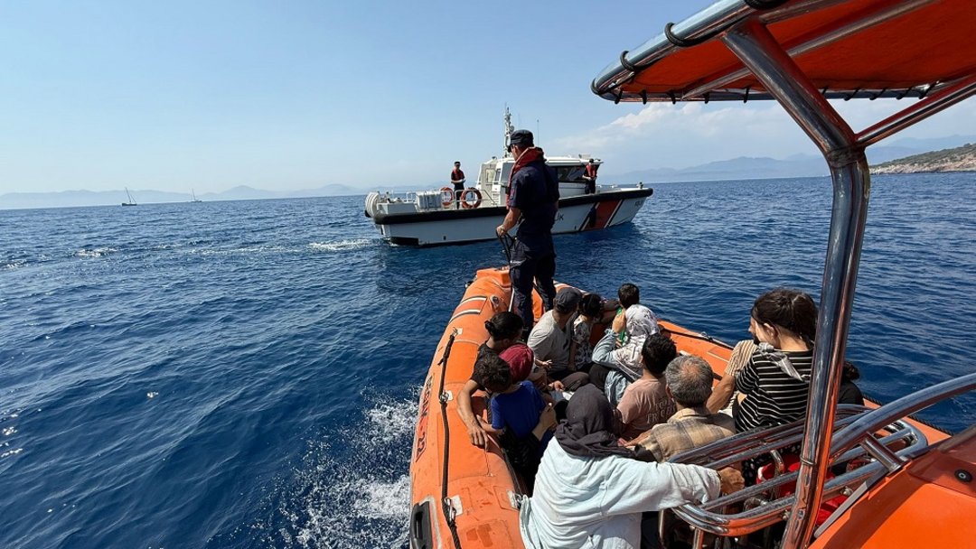 MUĞLA’DA KAÇAK GÖÇMEN OPERASYONU