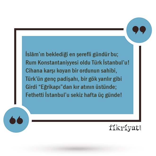 Nazım Hikmet’in fetih şiiri