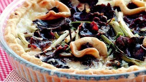 Kavurmalı Ve Pastırmalı Tart