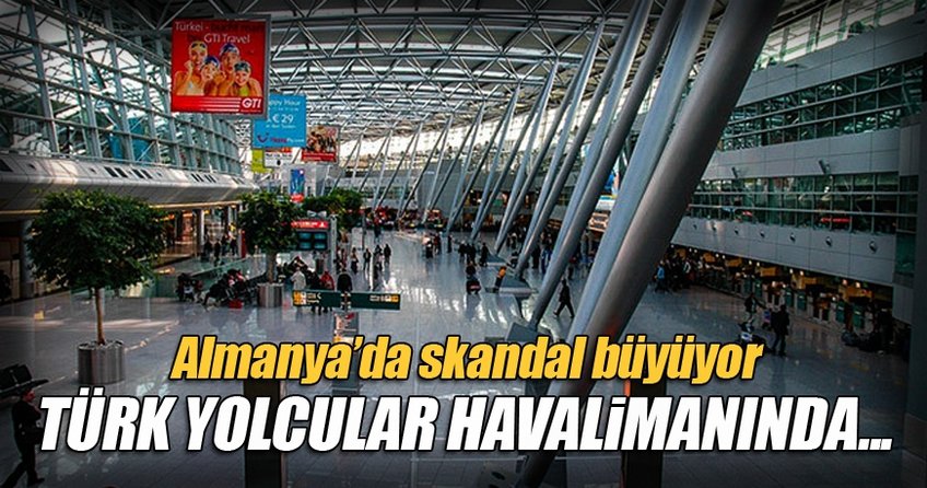O havalimanında 14 türk yolcu bekletiliyor