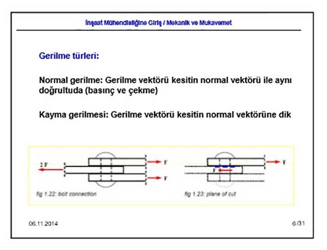 İTÜ mekanik ve mukavemet bilgisi ders notları