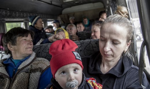 Nearly 11,000 people evacuated in Ukraine’s Kharkiv region