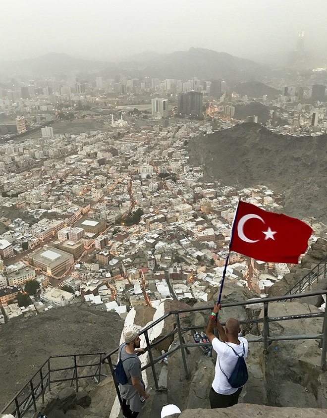 Hacı adaylarının Hira heyecanı