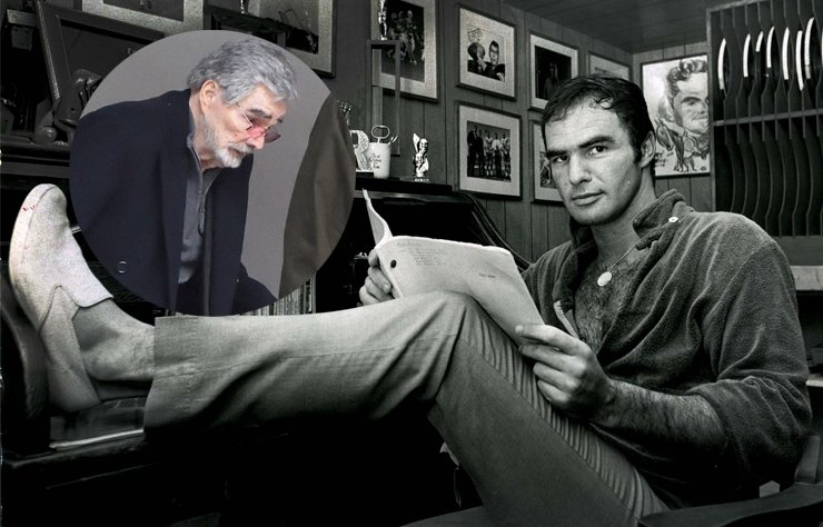 BURT REYNOLDS ARTIK BASTONLA GEZİYOR