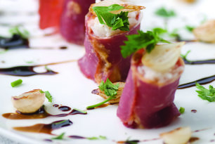 Pastırmada Pilavlı Kuru Fasulye