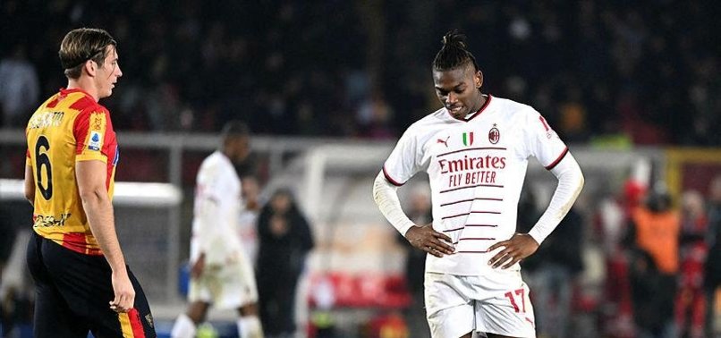 MILAN SALVAGE A 2-2 DRAW AT LECCE IN SERIE A THANKS TO SECOND-HALF GOALS