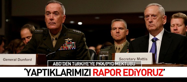 ABD’den Türkiye’ye ’PKK/PYD’ mektubu