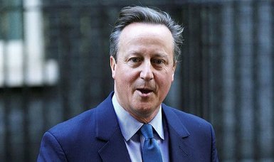 Former British prime minister David Cameron named foreign minister