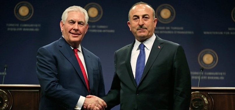 US, TURKISH FMS DISCUSS THE LATEST SITUATION IN SYRIA AND IRAQ