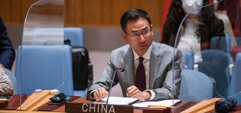 SUPPLY OF ARMS TO UKRAINE CANNOT WIN PEACE, CHINA TELLS UN