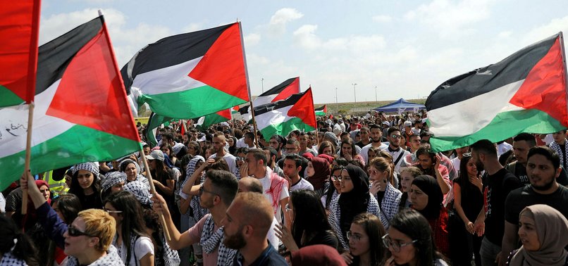 GAZAN PROTESTERS CONVERGE ON ISRAEL BORDER FOR ‘RETURN’ RALLIES