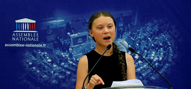 GRETA THUNBERG: WORLD MUST TEAR UP OLD SYSTEMS, CONTRACTS TO TACKLE CLIMATE