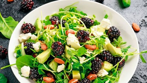 Böğürtlenli, Avokadolu Salata