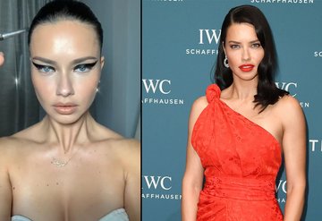 Adriana Limanın Arapça yazılı kolyesi