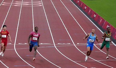 Italian Jacobs takes surprising gold in Olympic 100