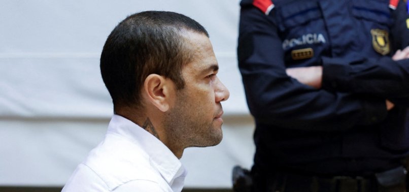 FOOTBALLER DANI ALVES ON TRIAL IN SPAIN FOR ALLEGED RAPE