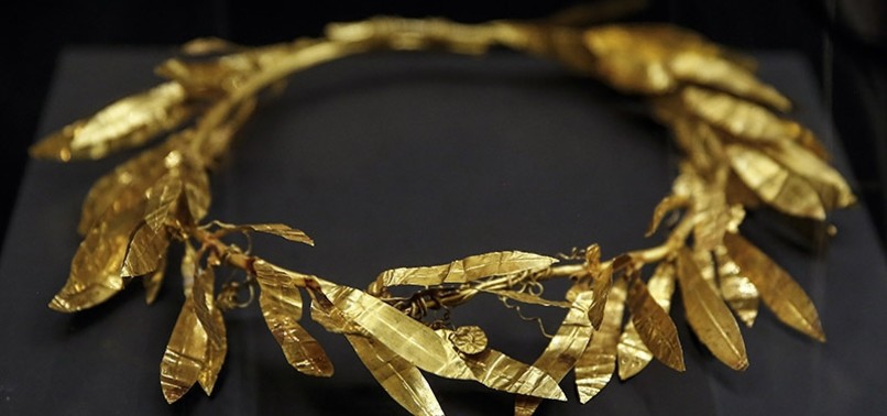 TURKEY CELEBRATES RETURN OF MILLENNIUMS-OLD GOLDEN CROWN AND MOUNTAIN GOAT ARTIFACTS