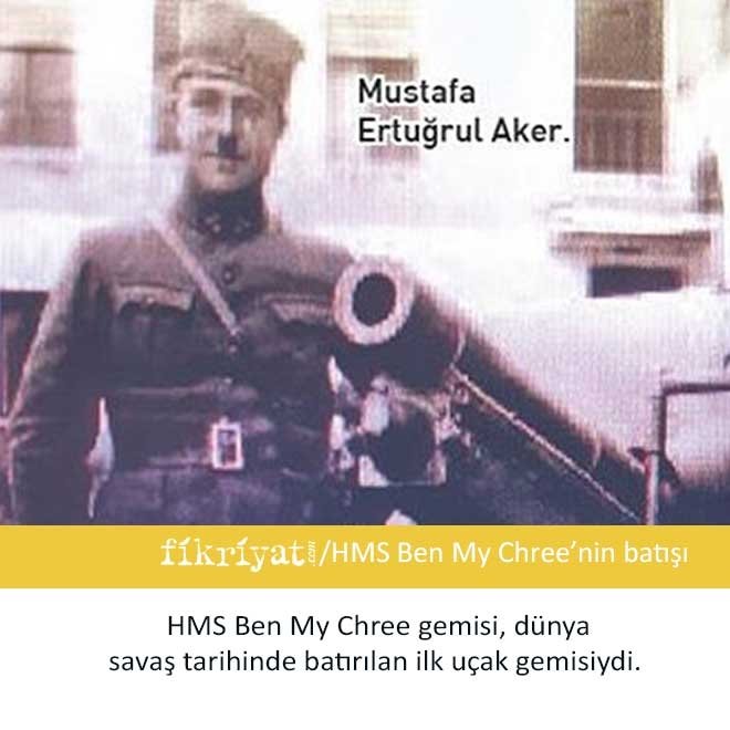 BATIRILAN İLK UÇAK GEMİSİ