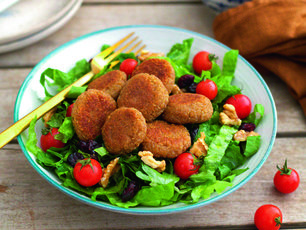 Kinoa Köfteli Mevsim Salatası