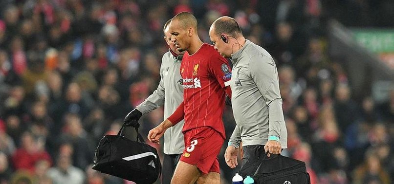 LIVERPOOL MIDFIELDER FABINHO OUT UNTIL JANUARY WITH INJURY