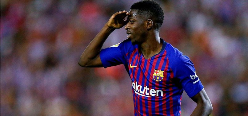 BARCELONAS DEMBELE OUT WITH BADLY TORN HAMSTRING