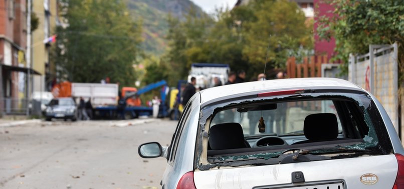 KOSOVO CHECKPOINT POLICE OPEN FIRE ON VEHICLE, INJURING SERB
