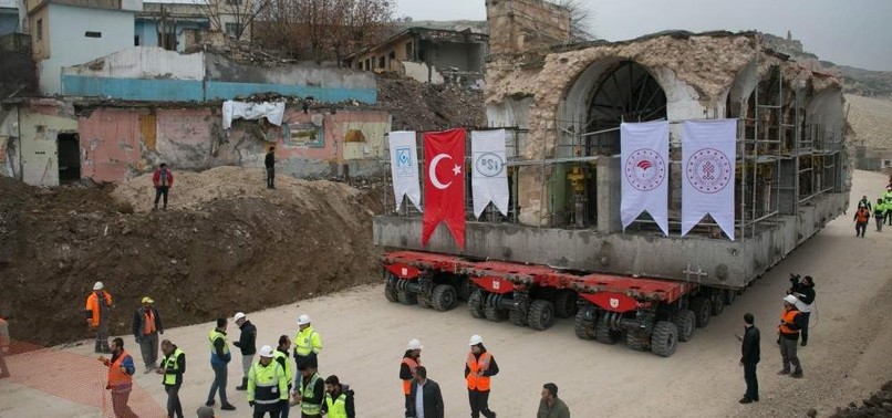 HISTORIC TURKISH MOSQUE RELOCATED FOR PROTECTION