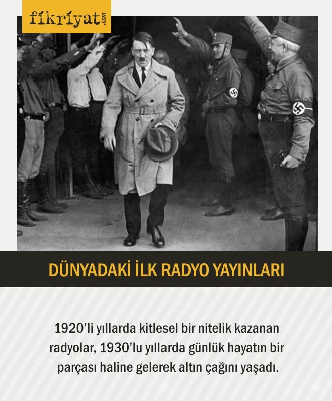 DÜNYADAKİ İLK RADYO YAYINLARI