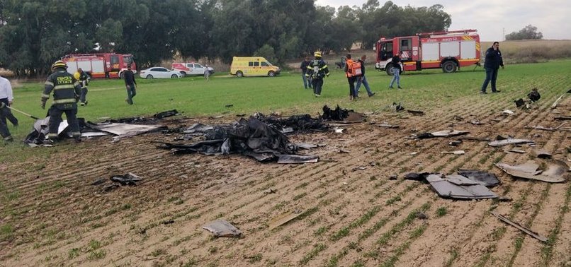 2 PEOPLE INJURED IN HELICOPTER CRASH IN ISRAEL
