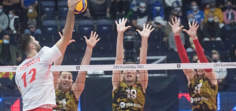 TURKEY BEAT NORTH MACEDONIA IN CEV MENS EUROVOLLEY GROUP GAME