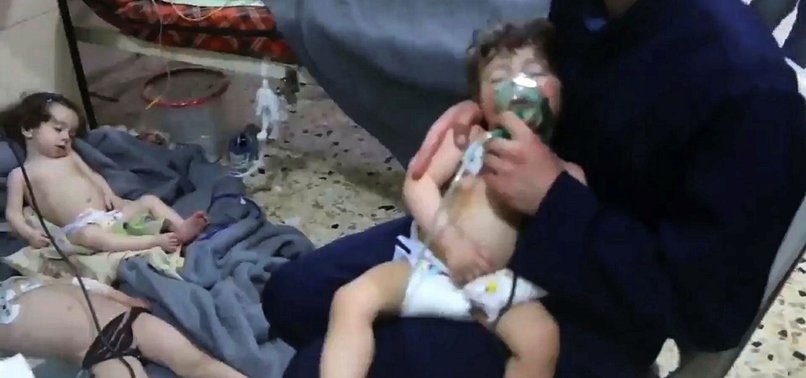 WHO REPORTS INDICATE SYRIANS SHOWED SIGNS OF CHEMICAL ATTACK