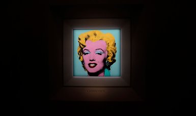 Pop artist Andy Warhol's 'Marilyn' sells at auction for $195 million