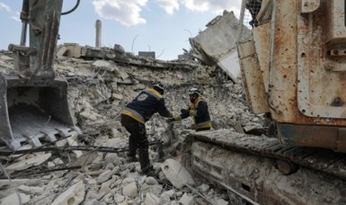 Syria's White Helmets 'answering all calls' to save lives after quake