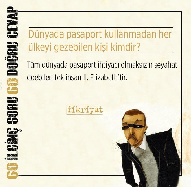 Dünyada pasaport kullanmadan her ülkeyi gezebilen kişi kimdir?