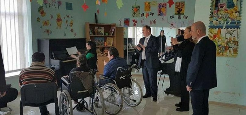 TURKISH AGENCY RENOVATES DISABLED CENTER IN GEORGIA