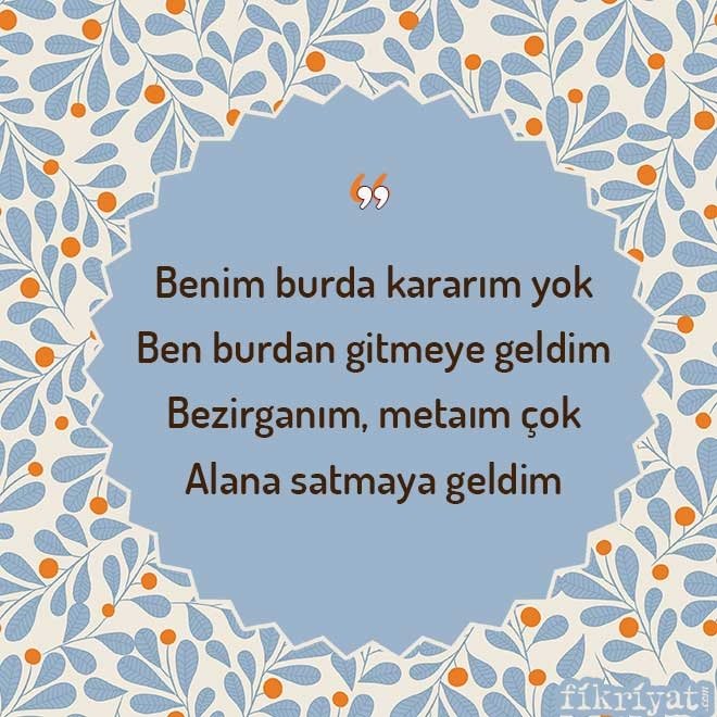 BEN ONU GÖRMEYE GELDİM