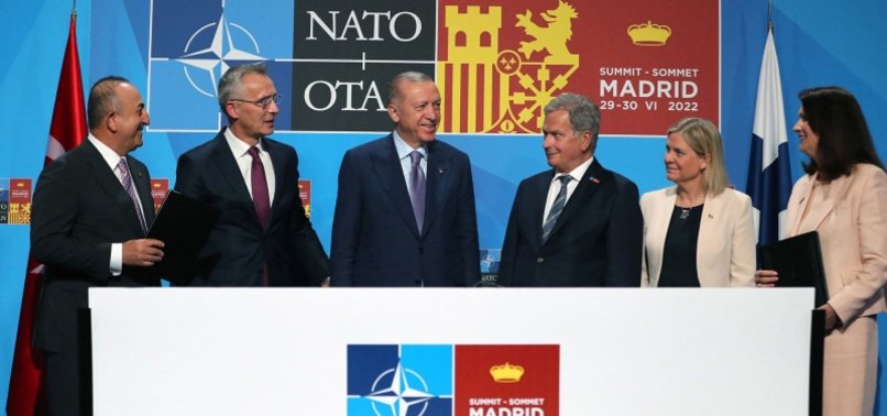 TÜRKIYE, FINLAND, SWEDEN TO MEET ON FRIDAY FOR NATO BID