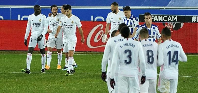 HAZARD ENDS DROUGHT, BENZEMA SCORES TWICE AS REAL ROUT ALAVES