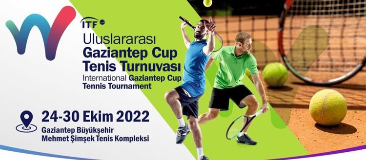 Gaziantep’te tenis turnuvası yapılacak