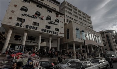 Palestinian Red Crescent says its teams are besieged in Al-Quds Hospital