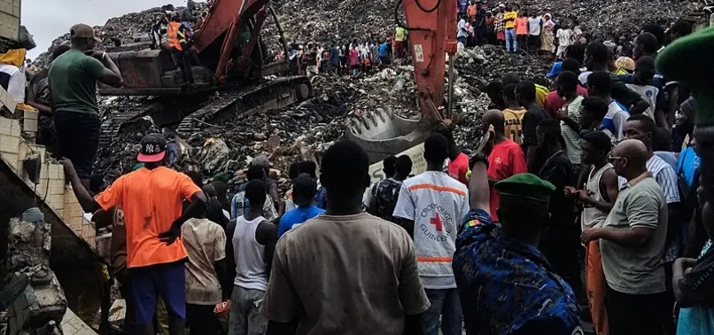 LANDFILL COLLAPSE KILLS DOZENS IN GUINEA