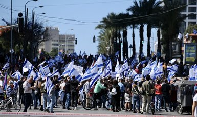 Israelis continue anti-government rallies on day of 'escalating resistance'